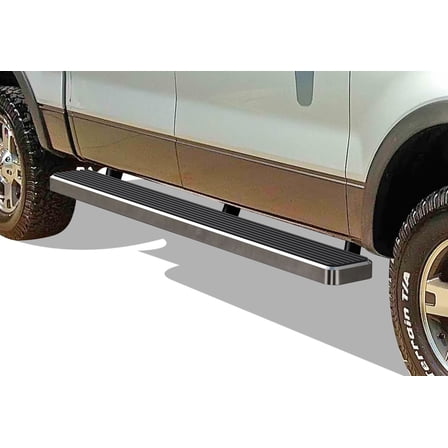 APS Running Boards 6 inches Compatible with Ford F150 2004-2008 SuperCrew Cab (Exclude 04 Heritage Edition) (Side Steps Side Bars)