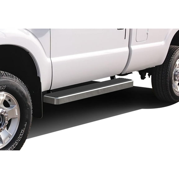 APS Running Boards 6 inches Compatible with Ford F250 F350 Super Duty 1999-2016 Regular Cab (Nerf Bars Side Steps Side Bars)