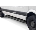 thumbnail image 1 of APS Running Boards 6in Matte Black Compatible with Dodge Sprinter 2007-2009 Full Size Van & Mercedes-Benz Sprinter 10-25 3-Door(Exclude Passenger Van With Rear A/C and 2015 4X4) Nerf Bars Steps, 1 of 6