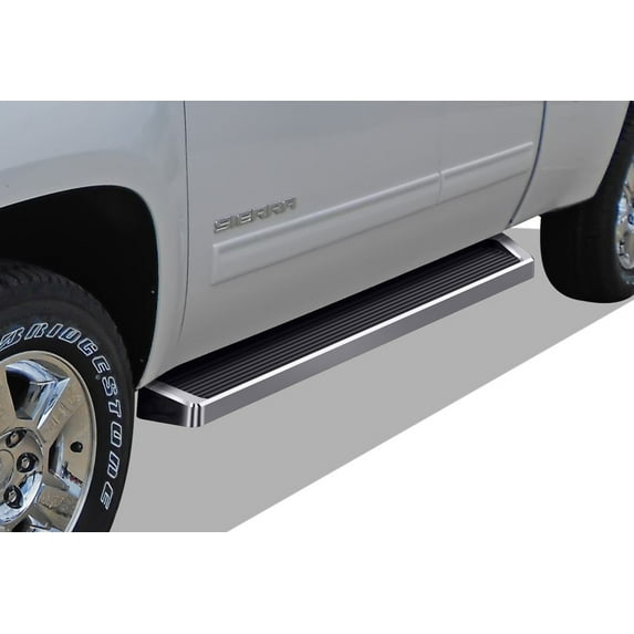 APS Running Boards Style Compatible with Chevy Silverado GMC Sierra 1500 2500 1999-2006 Extended Cab & 2500 HD 3500 & 07 Classic 01-06 (Nerf Bars Side Steps Side Bars)
