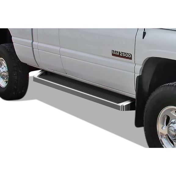 APS Running Boards Style Compatible with Dodge Ram 1500 1994-2001 Club Cab & Ram 2500 3500 1994-2002 (Exclude 02 Body Style Sold in 01) (Nerf Bars Side Steps Side Bars)