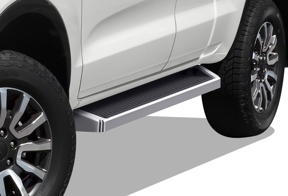APS Running Boards Style Compatible with Ford Ranger 2019-2023 Super Cab (with 2 Full Size Doors and 2 Suicide Doors) (Nerf Bars Side Steps Side Bars)