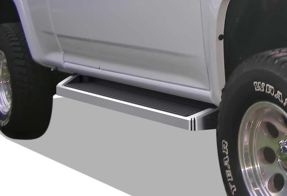APS Running Boards Style Compatible with Chevy Colorado GMC Canyon 2004-2012 Extended Cab & Isuzu i-Series 2006-2008 (Nerf Bars Side Steps Side Bars)