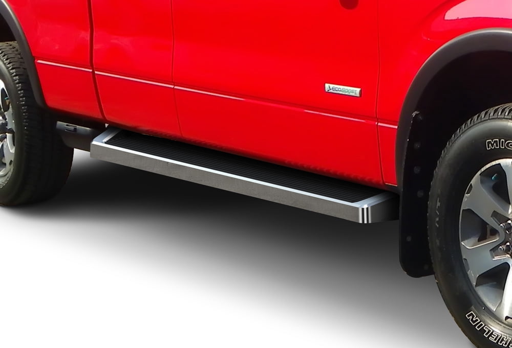 APS Running Boards Style Compatible with Ford F150 2004-2014 Super Cab (Exclude Heritage Edition) (Nerf Bars Side Steps Side Bars)