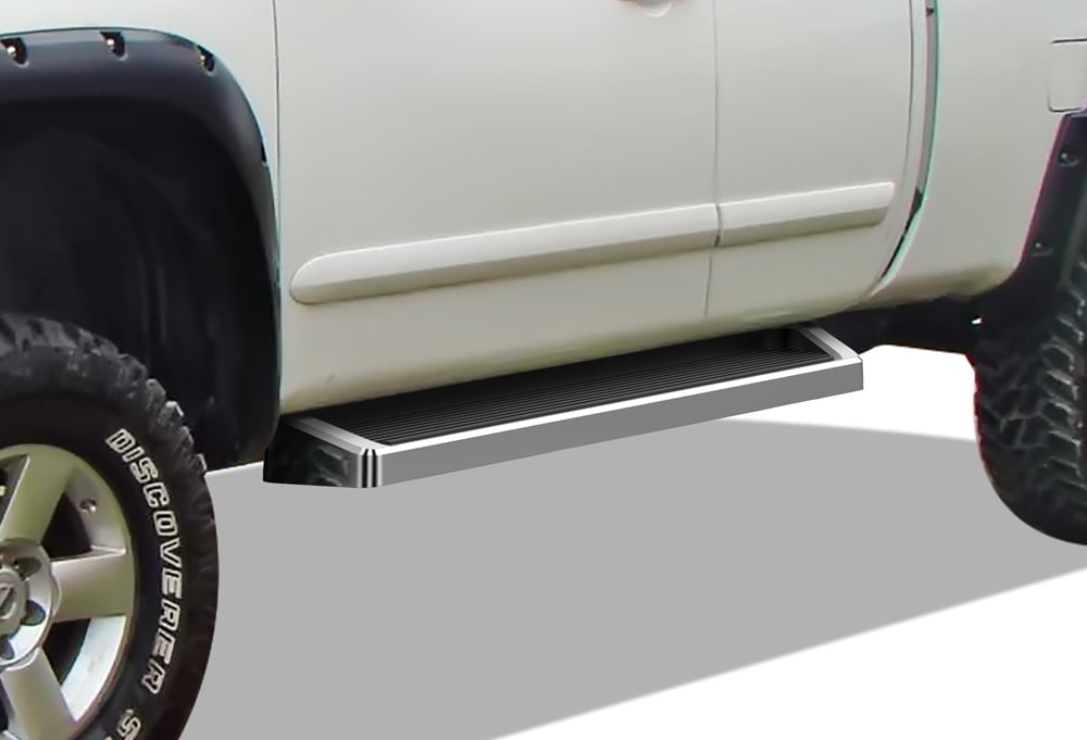 APS Running Boards Style Compatible with Nissan Titan 2004-2024 King Cab (Exclude 2016 Models) & Titan XD 17-19 (Nerf Bars Side Steps Side Bars)