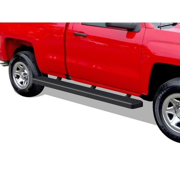 APS iBoard W2W 6in Running Boards for Silverado & Sierra Regular 6.5ft Bed