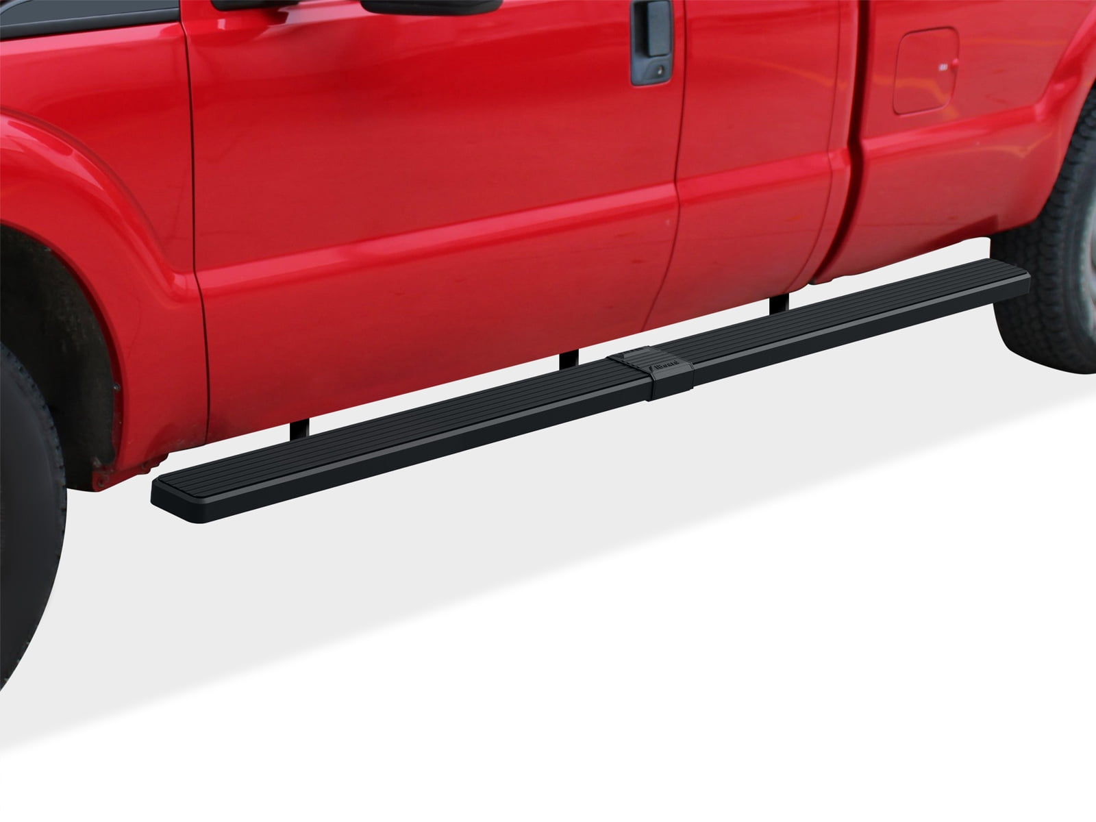 APS Wheel to Wheel Running Boards 5in Compatible with Ford F250 F350 Super Duty 1999-2016 Super Cab Pickup 6.5ft Bed (Side Steps Side Bars)