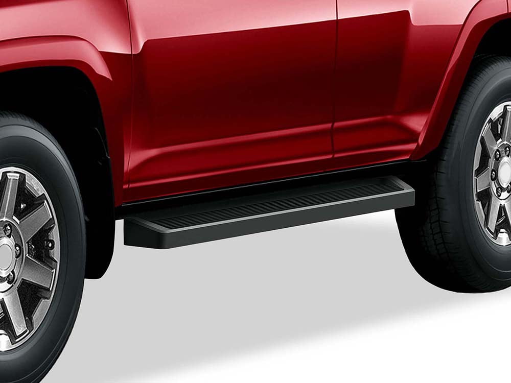APS iBoard Black Running Boards Style Compatible with Toyota 4Runner