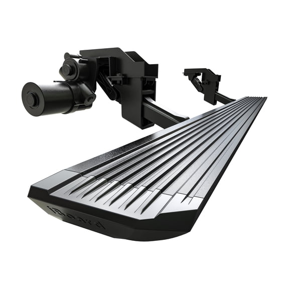 APS iBoard Power Side Steps Running Boards Compatible with Ford F250 F350 Super Duty 2020-2022 Crew Cab(Incl. 20-21 all models and 22 XL & XLT models) (Retractable Stylish Design, Durable Aluminum)