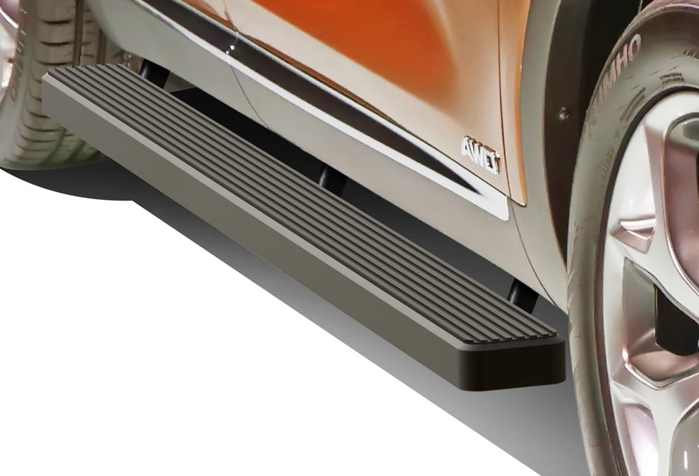 APS iBoard Running Boards 5 inches Matte Black Compatible with KIA