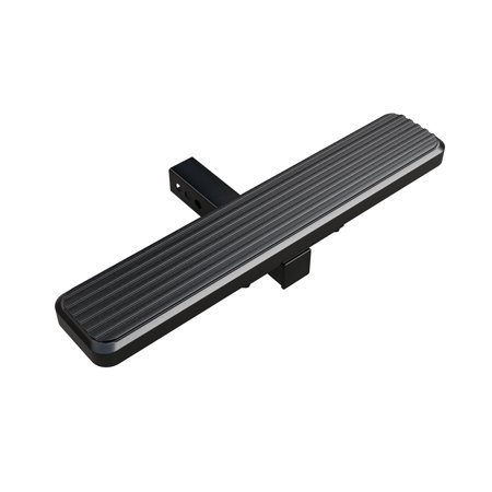 APS iStep Black 26in Rear Hitch Step Class 3 & 4 & 5 Receiver Tube (Hitch Step Roof Rack Bumper Guard Protector)