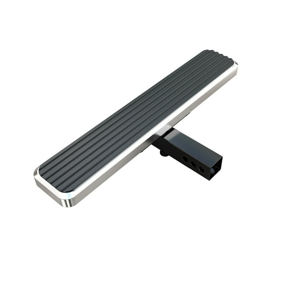 APS iStep Silver 26in Rear Hitch Step Class 3 & 4 & 5 Receiver Tube (Hitch Step Roof Rack Bumper Guard Protector)