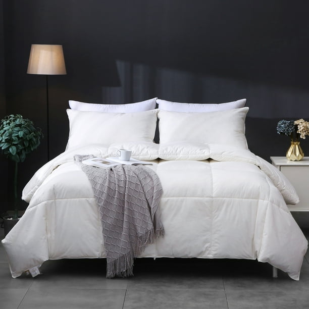 Goose feather and down comforter hot sale