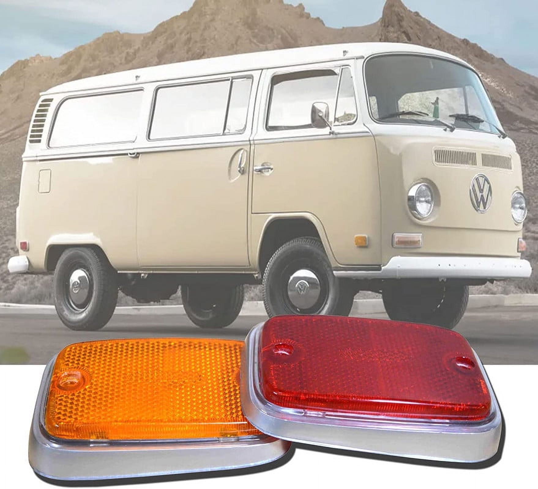 APSMOTIV 4x Corner Lamp Lenses Side Indicator and Break Lamp Lens ...
