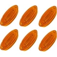 thumbnail image 1 of APSMOTIV 6PCS led marker lights trailer, 24V Waterproof Trailer Marker Light Amber semi trucks cargo Marker lights Universal Fit LED Side Marker Clearance Lights for Trailers, 1 of 7