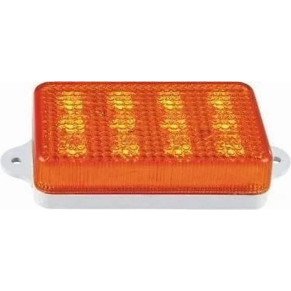 APSMOTIV LED Side Indicator Flasher Marker Lamp Light Amber 12V