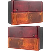 APSMOTIV Pair of Rear Combination Light Tail Lights Lamp Assembly Suitable for JCB Models 1400B 1550B 1600B 1700B JCB 3CX 4CX LOADING SHOVEL 926