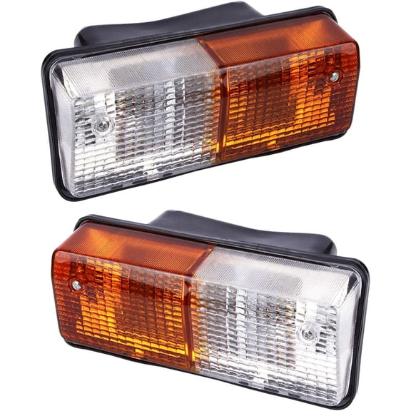 APSMOTIV Parking Lamp Front Signal Light Set Suitable for Massey Ferguson Tractor 253 254 274 675 690 698 99 1014 1114 1134 etc