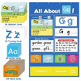 thumbnail image 1 of 3pcs ABC Letter Game Pocket Chart - Alphabet Learning Center for Circle Time - Preschool & Kindergarten Classroom Supplies - Educational Homeschool Tool, 1 of 8
