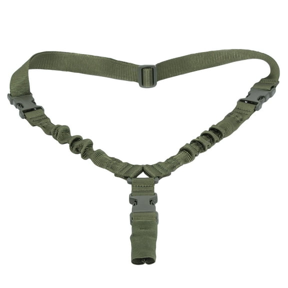 APSNB One Single Point Sling Strap Bungee Sling QD Buckle Pad Sling , Hunting And Outdoor Sports With Gift