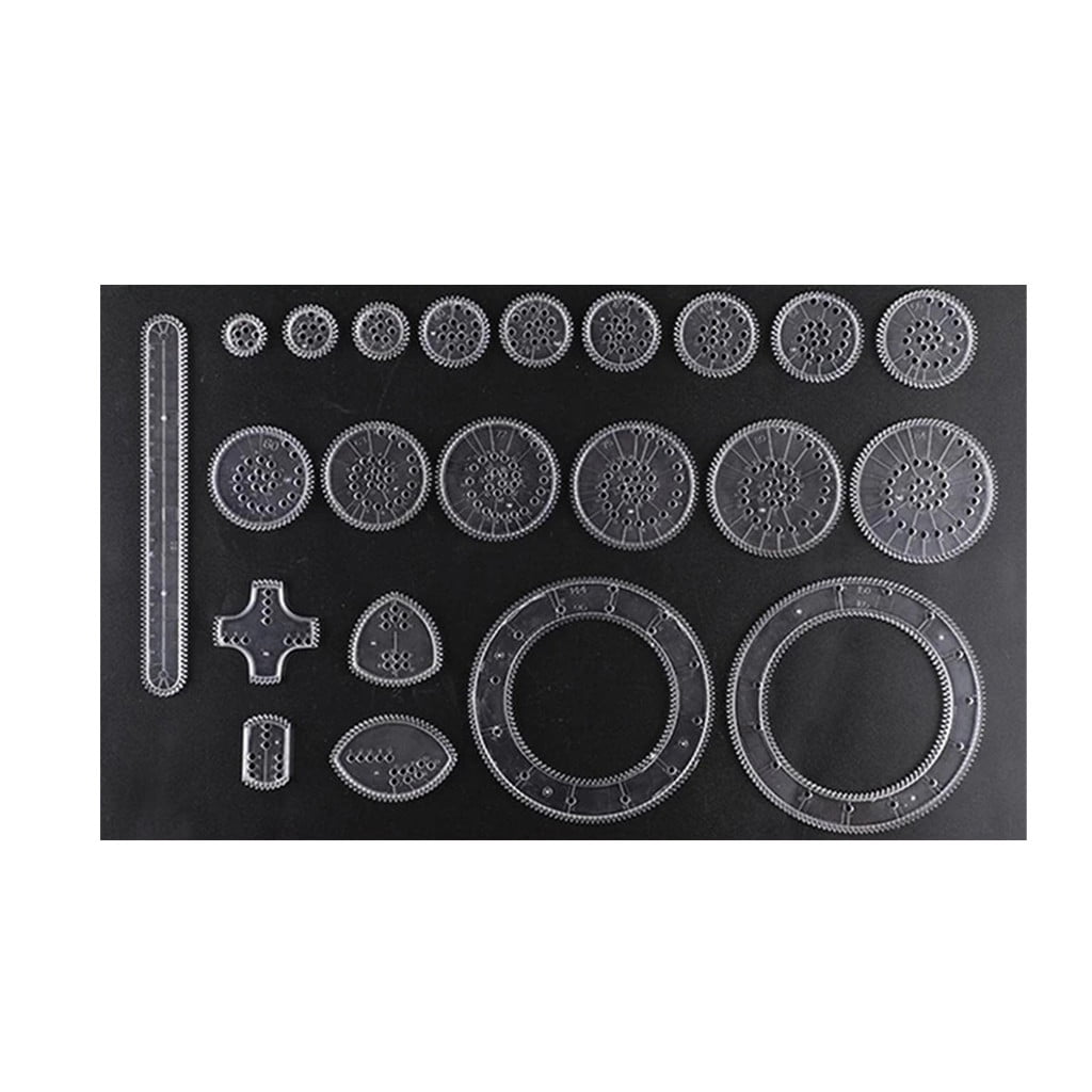 APSNB Ruler Toys Drawing Drafting Tools Stationery Drawing Toy Set ...