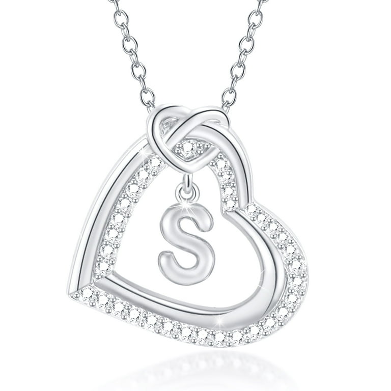 Mom Heart Necklace 14k Gold-plated Silver Cubic Zirconia Adjustable Length Mom Heart Necklace 14k Gold-plated Silver Cubic Zirconia Adjustable Length