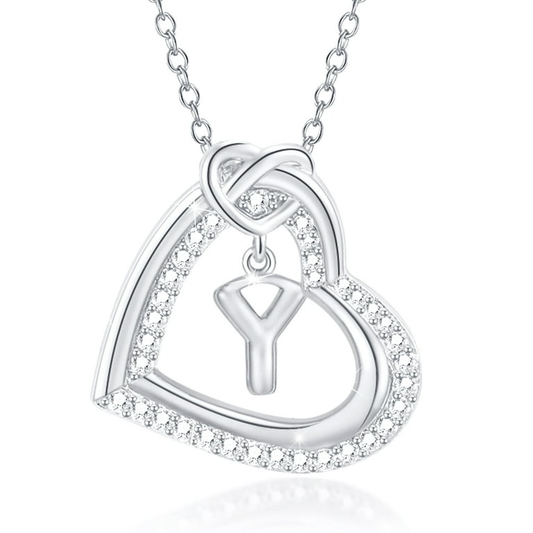Mom Heart Necklace 14k Gold-plated Silver Cubic Zirconia Adjustable Length Mom Heart Necklace 14k Gold-plated Silver Cubic Zirconia Adjustable Length