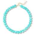 thumbnail image 1 of APSVO 18K Gold Plated Mint Blue Chunky Beaded Necklaces for Women Boho Choker Chain Fashion Statement Accessories Prom Wedding Birthday Summer Jewelry Gifts Mom Girlfriend Adults Lady Wife Teen Her, 1 of 7