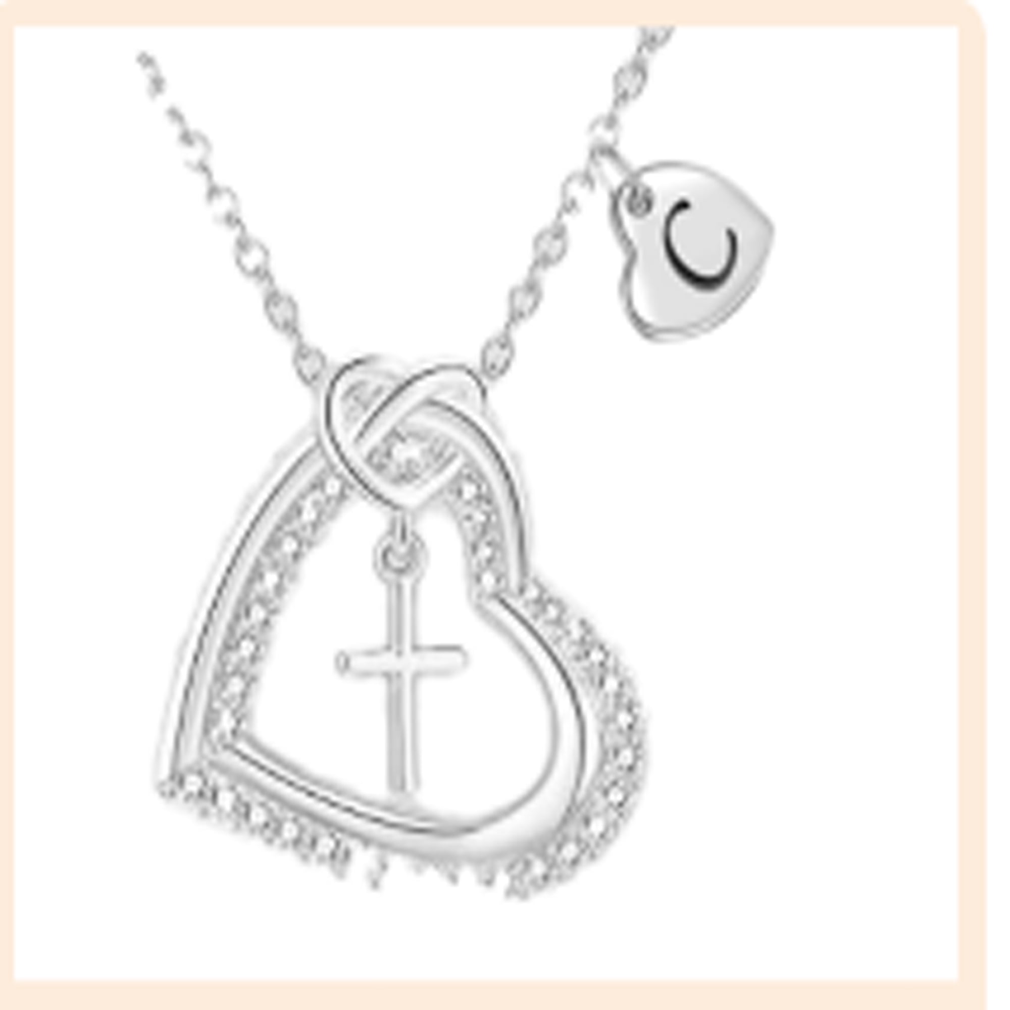 14K Gold Plated Letter K Initial Necklace With Cubic Zirconia - Engravable Pendant, Hypoallergenic, Gift For Women