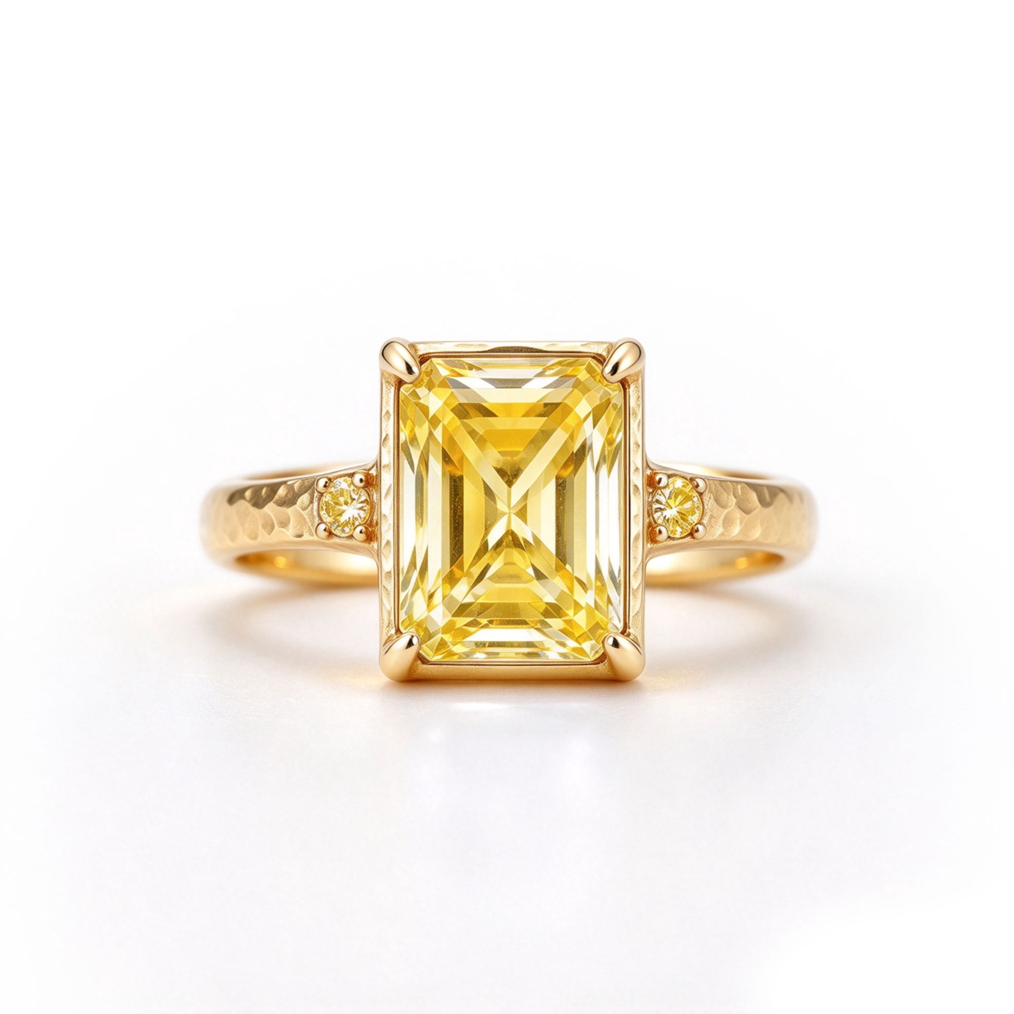 Cfc Ip APSVO 18K Gold Plated Ring for Women CZ August Birthstone Size 6 ...