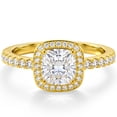 thumbnail image 1 of APSVO 18K Gold Plated Rings for Women Stackable CZ Non Tarnish Eternity Promise Wedding Band Engagement Birthday Prom Christmas Jewelry Gifts Girlfriend Stocking Stuffers Adults, 1 of 7