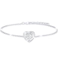thumbnail image 1 of APSVO S925 Sterling Silver Plated Love Heart Initial Bracelets for Women Girls CZ Letter T Bracelet Birthday Graduation Jewelry Gifts Teen Her Mom Wife Lady Adults Kids Age Ideas, 1 of 6