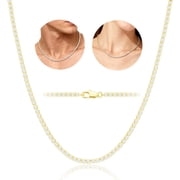 18K Gold Plated Tennis Necklaces for Women CZ Choker Chain Prom Wedding Fashion Stuff Accessories Birthday Christmas Jewelry Gifts Teen Stocking Stuffers Adults Ideas 1.5mm/2mm