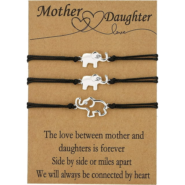 Gold Bracelet Set Mother Daughter Bracelets Set For Mom Daughter