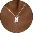 thumbnail image 1 of APSVO S925 Sterling Silver Plated Initial Necklaces for Women Girls CZ Letter X Pendant Chain Birthday Graduation Jewelry Gifts Teen Her Tween Preteen Mom Adults Female Kids Ideas, 1 of 6