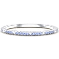 thumbnail image 1 of APSVO S925 Sterling Silver Plated Rings for Women Girls CZ March Birthstone Ring with Blue Aquamarine Promise Band Birthday Graduation Jewelry Gifts Teen Mom Her Wife Lady Kids Ideas, 1 of 9