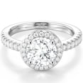 thumbnail image 1 of APSVO S925 Sterling Silver Plated Round Rings for Women Eternity Promise Wedding Band Engagement Rings Birthday Graduation Prom Mothers Day Jewelry Gifts Her Girlfriend Wife Female Adults Teen Ideas, 1 of 7