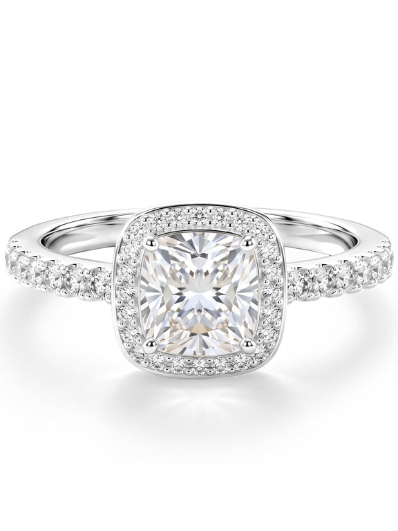 S925 Sterling Silver Plated Rings for Women CZ Eternity Promise Wedding Band Engagement Rings Birthday Graduation Prom Mothers Day Jewelry Gifts Her Girlfriend Wife Female Adults Teen Ideas