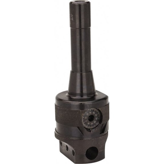 APT 2-1/2" Body Diam, Manual Offset Boring Head 4" Bore Diam, 5/8" Bar Hole Diam