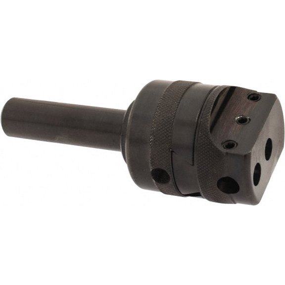 APT 2" Body Diam, Manual Offset Boring Head 4" Bore Diam, 3/8" Bar Hole Diam