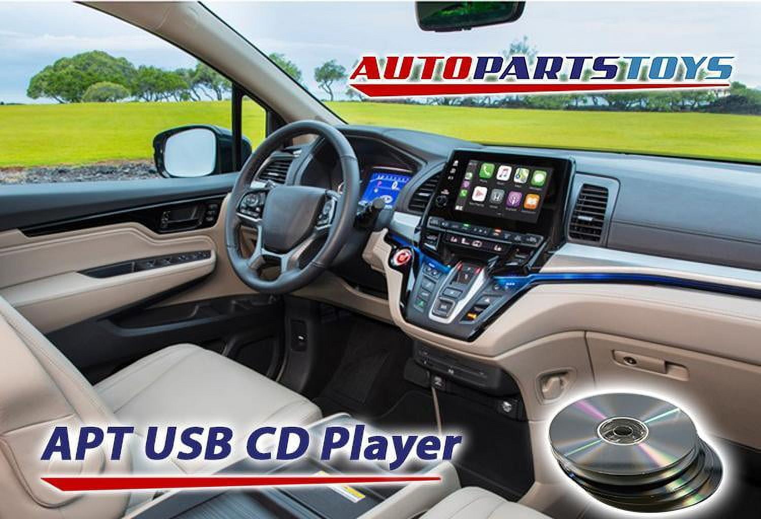APT USB CD Player 20162023 Fits Toyota RAV4