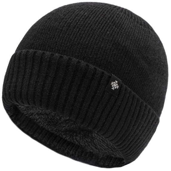 APTESOL Winter Warm Knitted Hat Unisex Thickened Windproof Ear Protection Beanie Cap