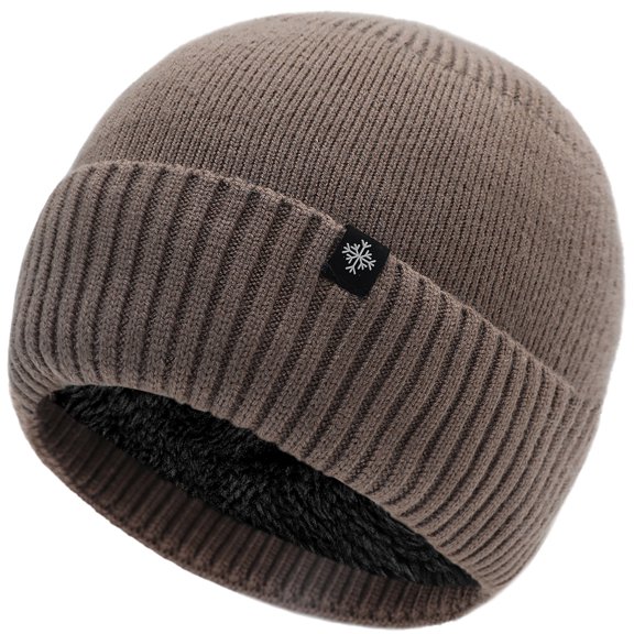 APTESOL Winter Warm Knitted Hat Unisex Thickened Windproof Ear Protection Beanie Cap