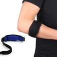 thumbnail image 1 of APTOCO Authorized Adjustable Elbow Brace Support Strap Band for Tendonitis w Compression Pad, 1 of 7