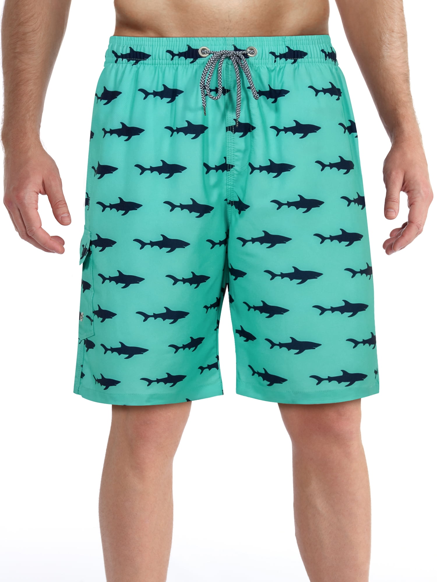 APTRO Mens Swim Trunks Mesh Liner Swimming Shorts Board Shorts Quick Dry Summer Beach Shorts