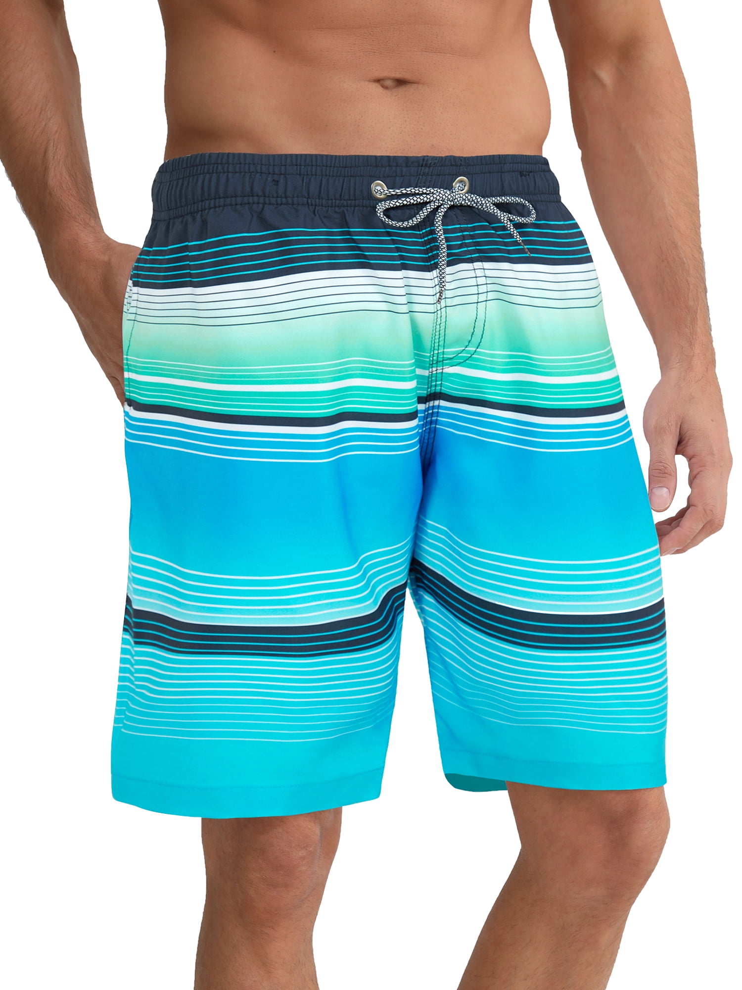 APTRO Mens Swim Trunks Mesh Liner Swimming Shorts Board Shorts Quick
