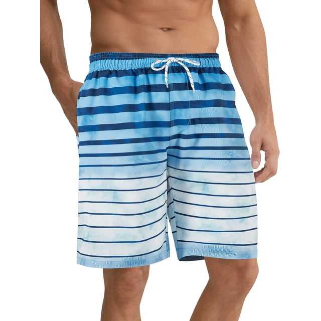 APTRO Mens Swim Trunks Mesh Liner Swimming Shorts Board Shorts Quick