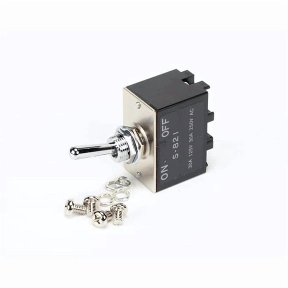 APW Wyott AS-1302900 Genuine OEM DPST Toggle Switch - 0.5V, 30A, On & Off