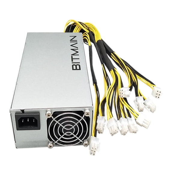 APW7 1800W Power Supply Mining PSU for Bitmain S9/L3+/A6/A7/R4/S7/E9 with 10X PCI-E 6Pin Connectors