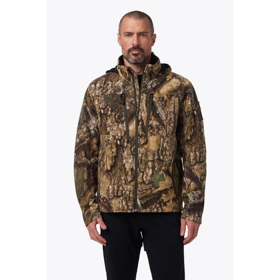 APX Heated Fleece Camo Jacket Men's - APX Realtree